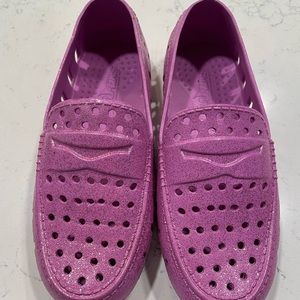 Girls Glitter Floafers